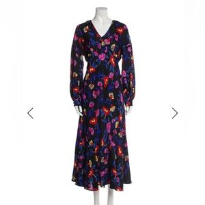 DVF Floral Maxi Dress